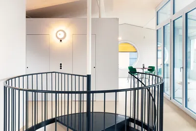 Reihenfamilienhaus mit Wendeltreppe